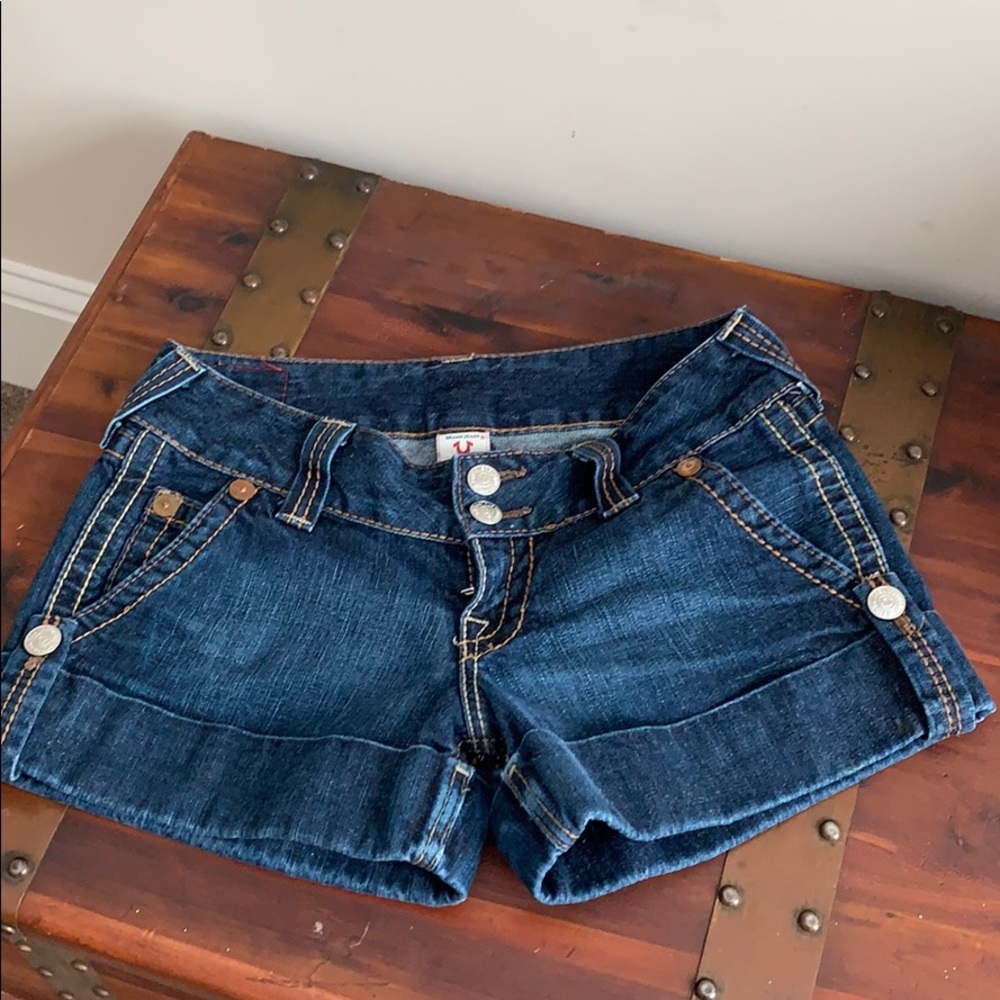 True religion Jean shorts